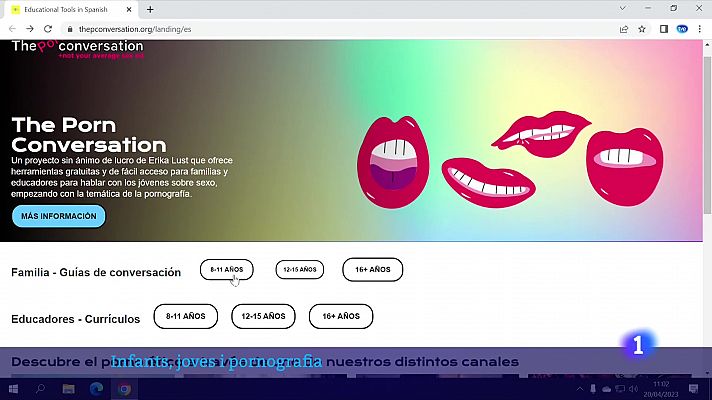 L'Informatiu - 'The Porn Conversation': una guia per a parlar de pornografia amb els fills