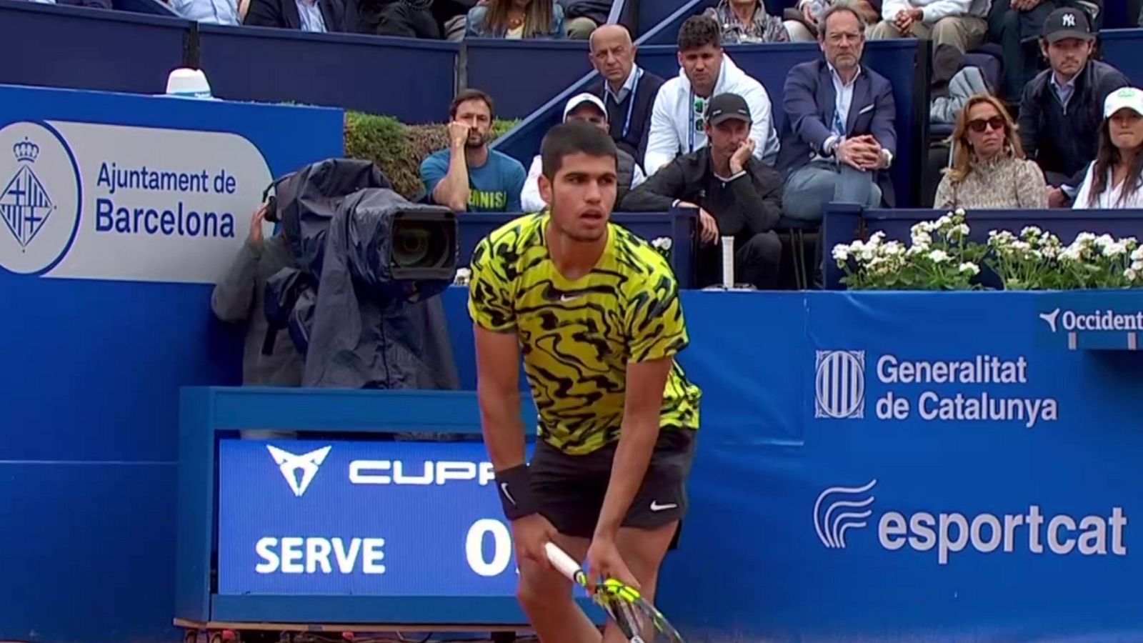 Tenis - ATP 500 Barcelona "Trofeo Conde de Godó": C. Alcaraz - R. Bautista Agut - ver ahora