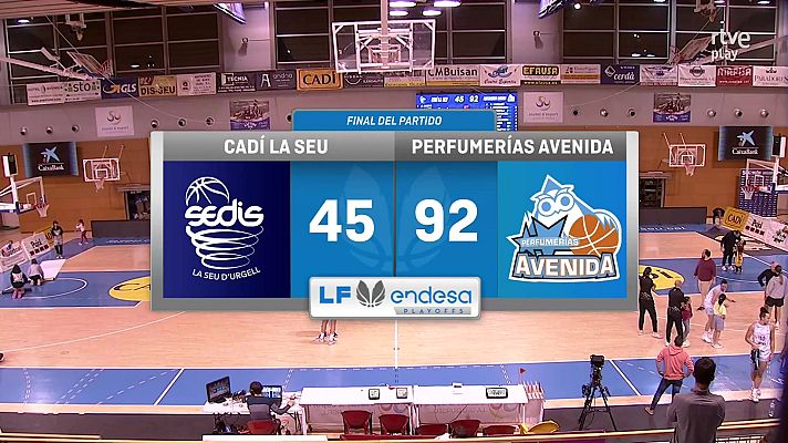 Baloncesto en RTVE - Avenida saca el rodillo y acaricia las semifinales de liga