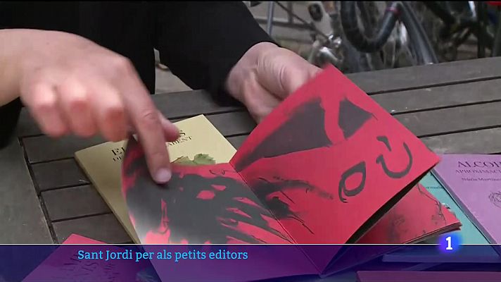 Com preparen Sant Jordi els petits editors?