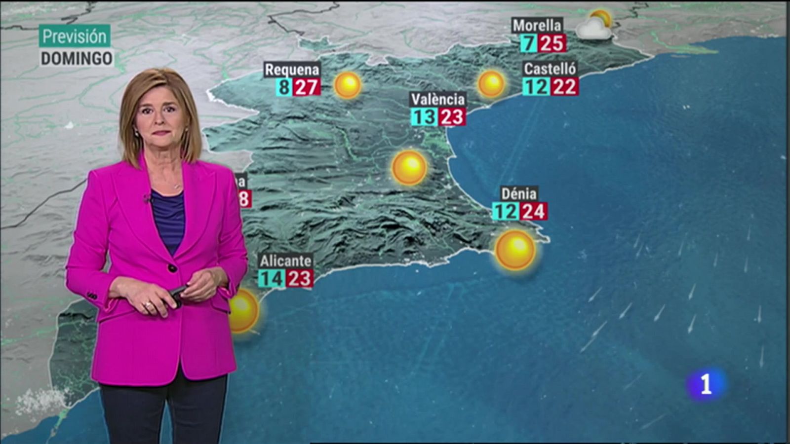 El tiempo en la Comunitat Valenciana 21/04/23