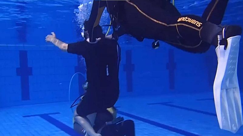 Buceo como terapia pionera para las personas con discapacidad