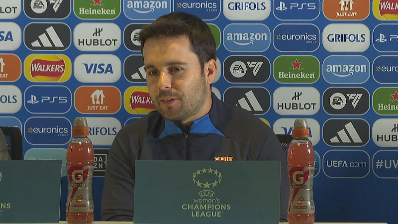 Jonatan Giráldez, antes del Chelsea - Barça de Champions: "Está bien que se genere expectativa" -- Ver ahora