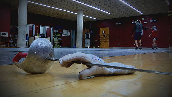 Telediario 2 - Incertidumbre en la esgrima por la tensión con Rusia