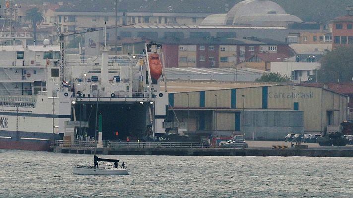 Informativo 24h - Salen de Santander los tanques Leopard españoles