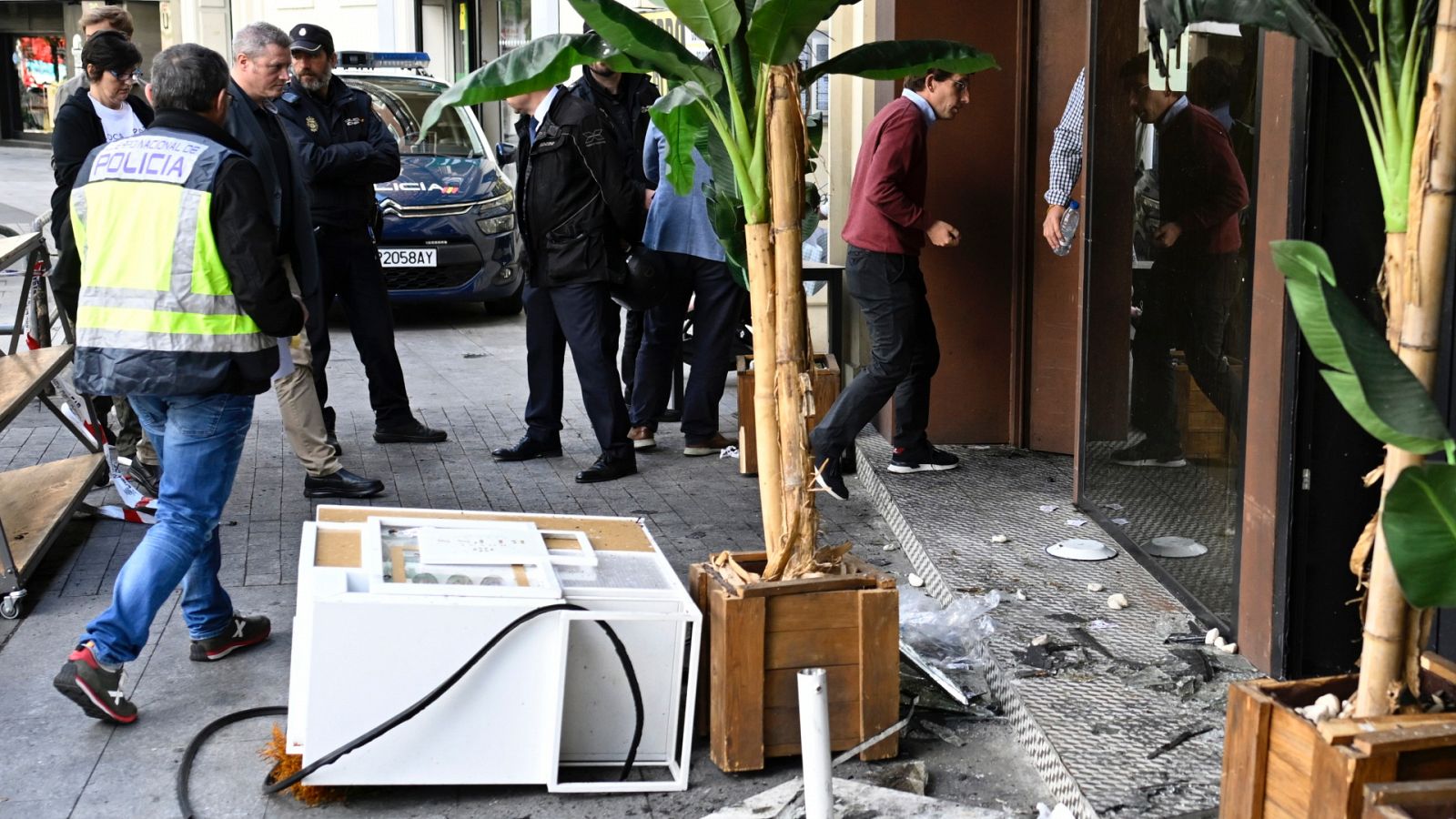 Investigan la licencia del restaurante incendiado en Madrid