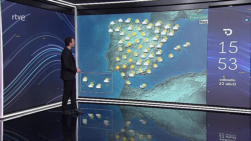 Localmente, probabilidad de precipitaciones persistentes en el oeste de Galicia y fuertes en el área Pirenaica - ver ahora