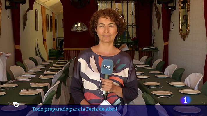 Telediario Fin de Semana - Feria de Abril de Sevilla: últimos preparativos