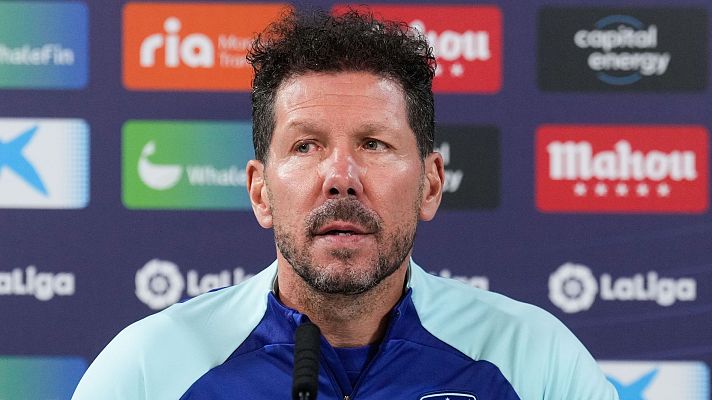 Telediario Fin de Semana - Simeone: "El Barça me gusta mucho; ha mejorado en defensa y eso es un plus"