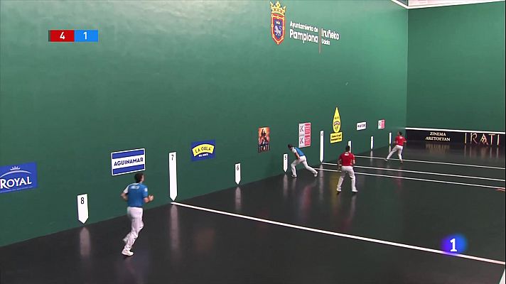 Telediario Fin de Semana - La tecnología llega a la pelota vasca