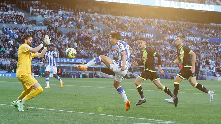 Resúmenes de LaLiga - Real Sociedad - Rayo Vallecano: resumen del partido 30ª j