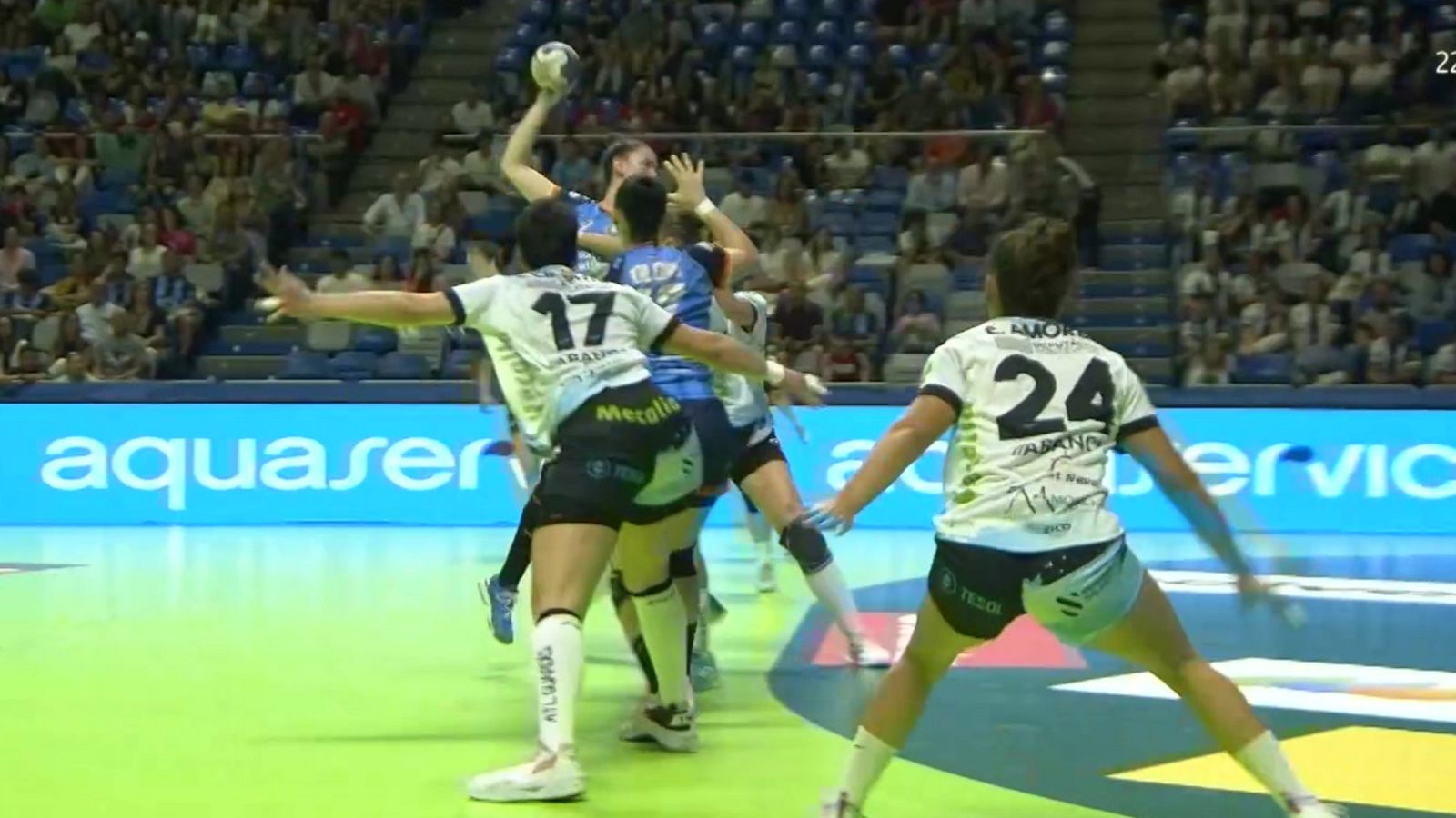 Balonmano - Copa de la Reina 2ª Semifinal: Super Amara Bera Bera - Mecalia Atlético Guardés - ver ahora