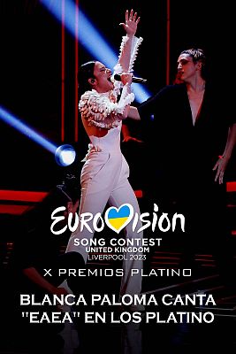 Blanca Paloma canta "Eaea" en los X Premios Platino