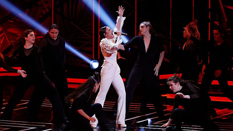 Eurovisi�n 2023: Blanca Paloma canta "Eaea" en los X Premios Platino