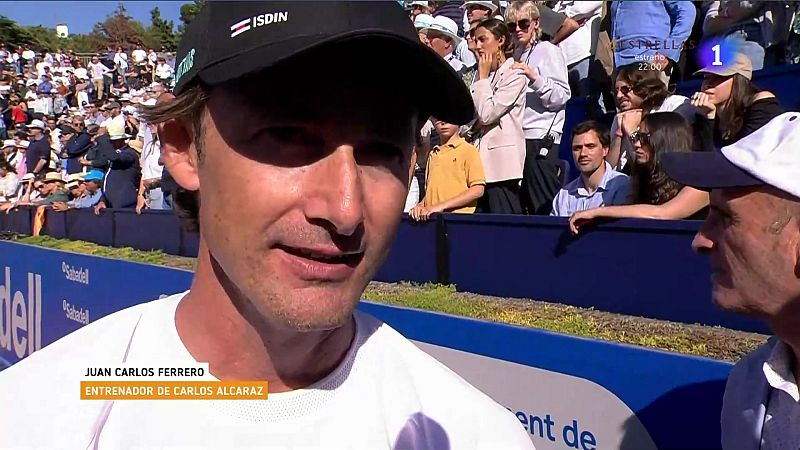 Juan Carlos Ferrero: ''Alcaraz ha nacido para jugar este tipo de partidos''
