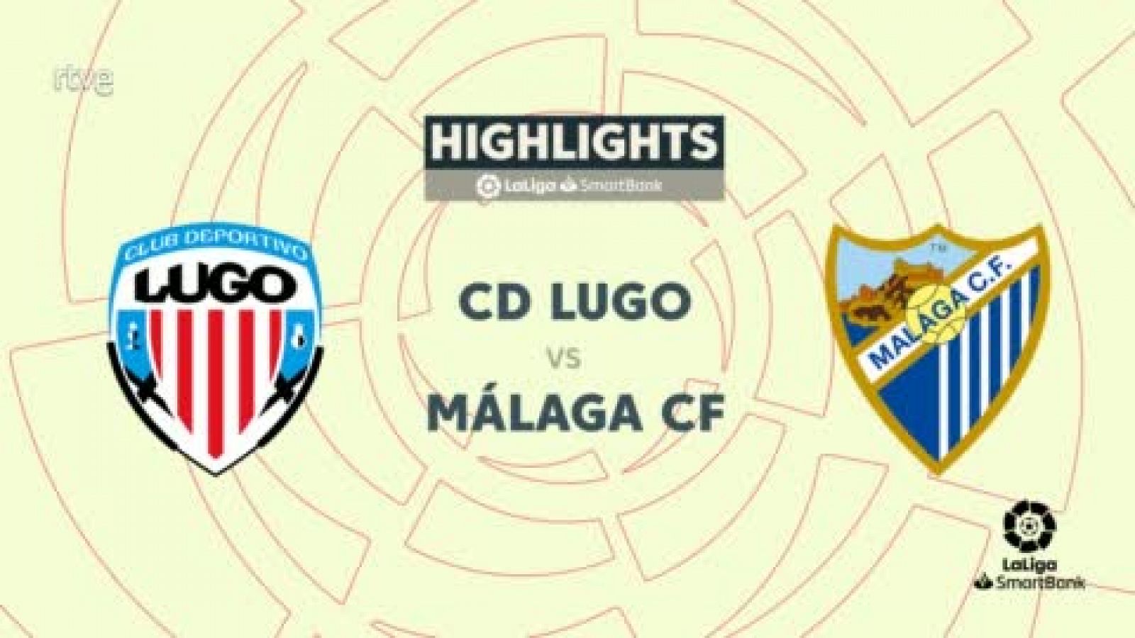 Lugo - Málaga: resumen del partido de la 37ª jornada de Segunda