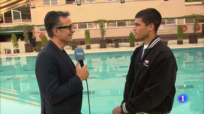 Alcaraz: "Soy ambicioso, iremos a Madrid a intentar ganarlo" - ver ahora