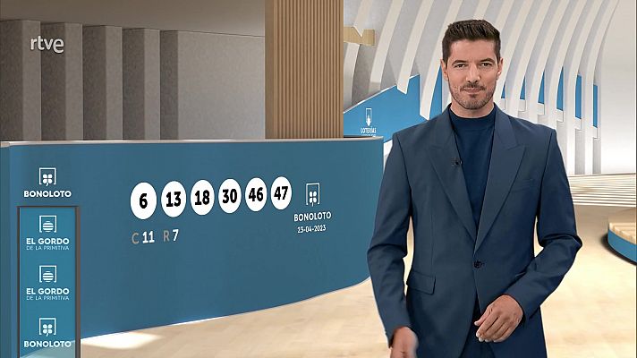 Loterías - Sorteo de la Bonoloto y El Gordo de la Primitiva del 23/04/2023