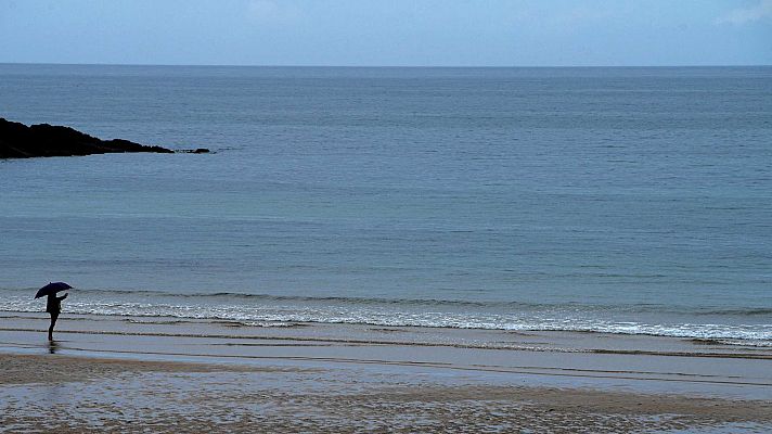 La semana comienza con lluvias débiles en el norte peninsular y sol en el sur