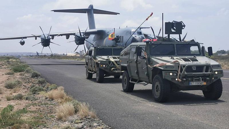 España evacúa a su personal diplomático de Sudán en dos aviones del Ejército del Aire - Ver ahora