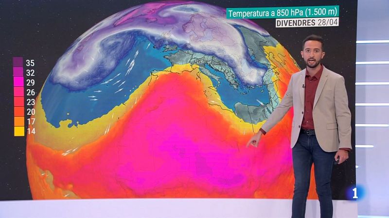 El Temps - Setmana de pocs ruixats i amb una calorada a la vista