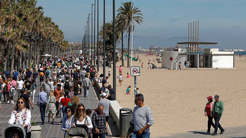 Esta semana estará marcada por temperaturas altas, algo inusual en el mes de abril