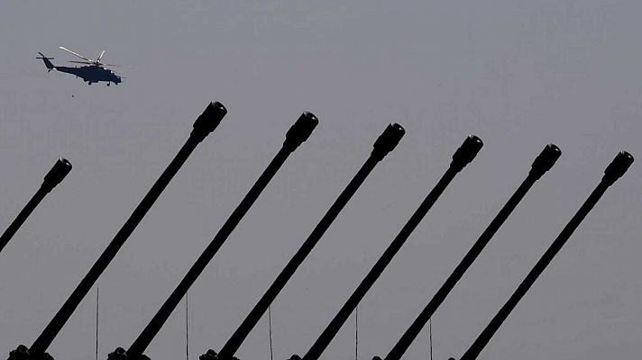 Telediario 1 - La guerra en Ucrania dispara el gasto militar, que llega a niveles de la Guerra Fría