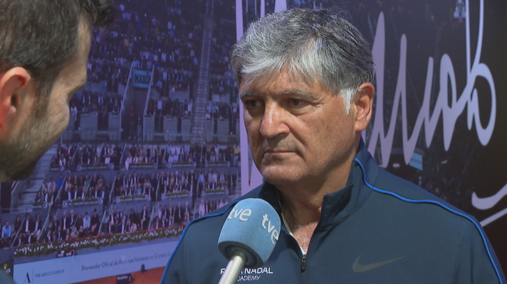 Toni Nadal, a TVE: "Si Rafael llega a la segunda semana de Roland Garros, será uno de los favoritos"