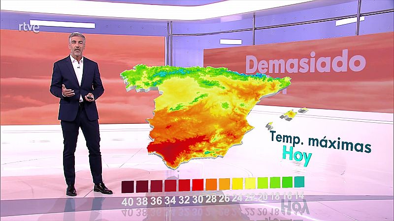 En todo el extremo norte peninsular, estará en general nuboso, sin descartar precipitaciones débiles, más probables en Galicia y el Cantábrico occidental - ver ahora