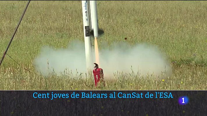 Cent joves de Balears llancen un mini satèl·lit