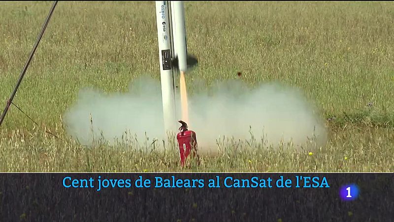 Cent joves de Balears llancen un mini satèl·lit - Veure ara