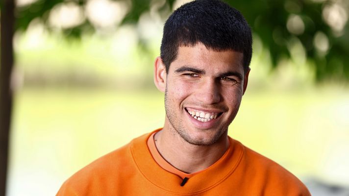 Carlos Alcaraz, a TVE: \"Ganar y recuperar el número uno sería espectacular\" - ver ahora