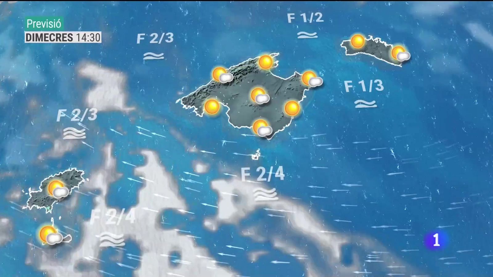 El temps a les Illes Balears - 25/04/2023 - RTVE.es