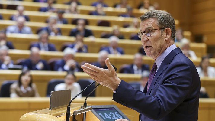 Informativo 24h - Feijóo responde a Sánchez: "En 40 años en la Junta de Andalucía el PSOE no ha tocado Doñana"