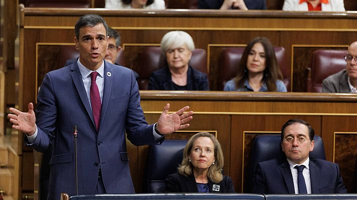 Sánchez dice al PP que "la ley de vivienda se va a cumplir en sus comunidades" mientras Gamarra critica su "caos" de Gobierno