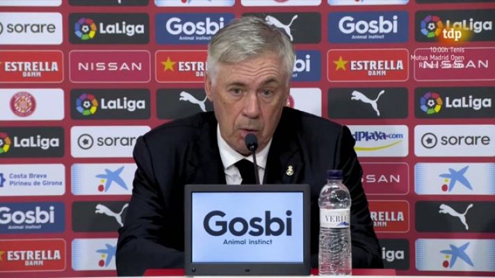 Carlo Ancelotti: "Si no tenemos compromiso defensivo, no podemos ganar los partidos"