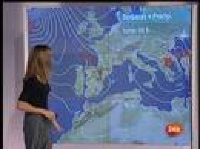 Lluvias en la Península y Baleares 