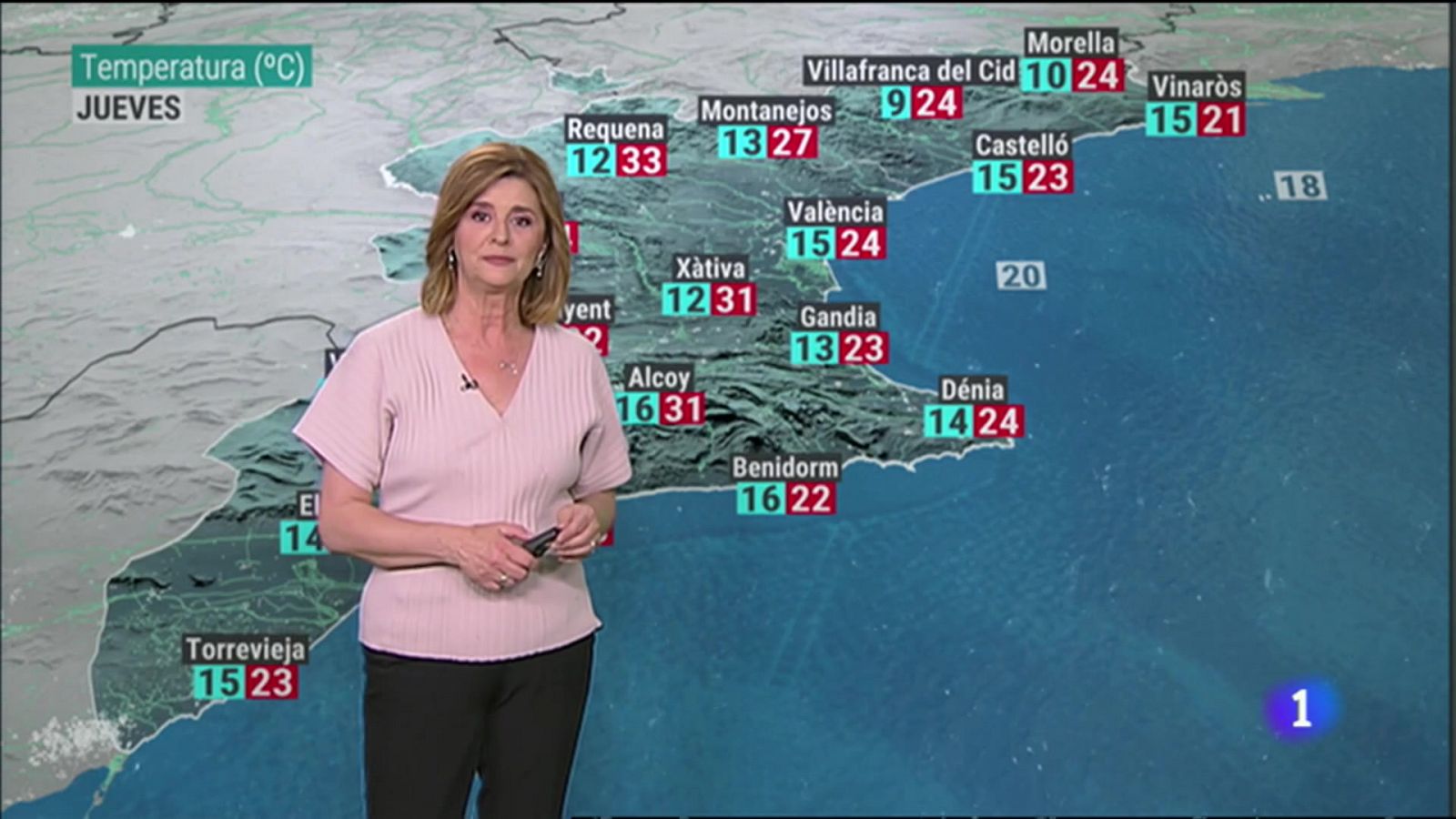 El tiempo en la Comunitat Valenciana 26/04/23