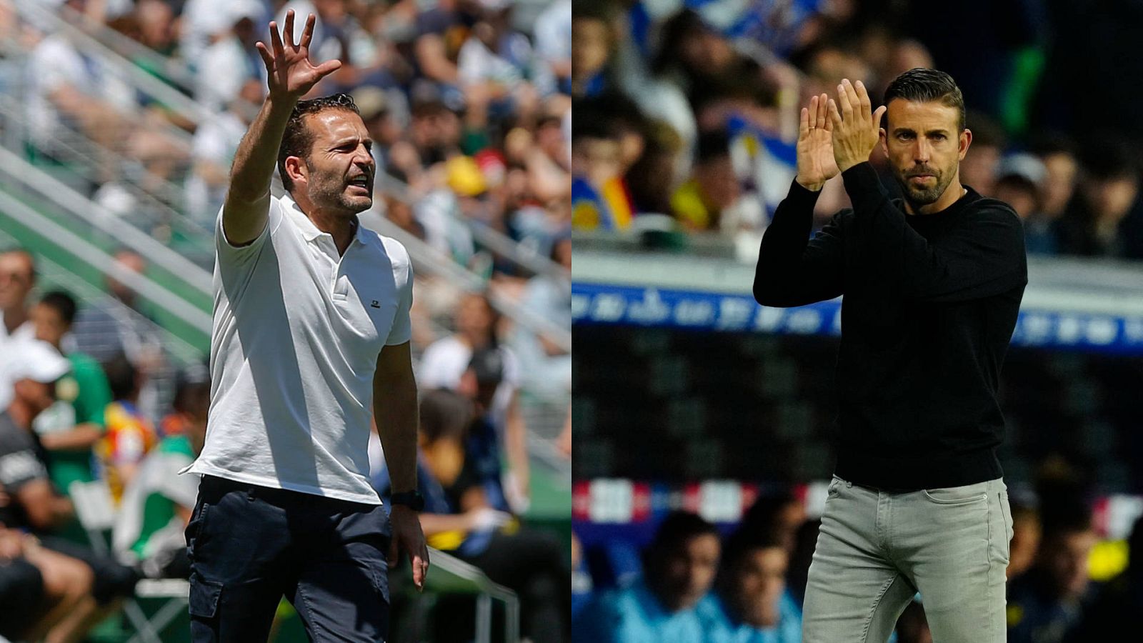 Rubén Baraja y Luis García: doble lucha contra el descenso y la "ansiedad" por ganar -- Ver ahora