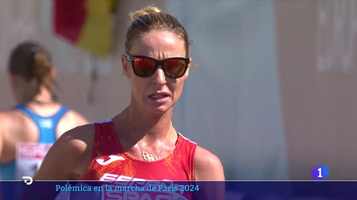 Telediario 2 - Los Juegos de París 2024 apuestan por un polémico maratón de relevo mixto en marcha