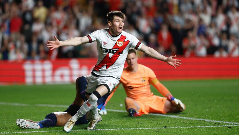 Rayo - Barcelona: resumen del partido de la 31ª jornada