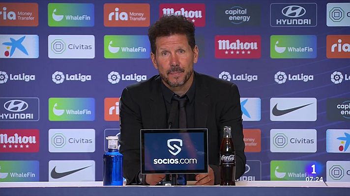 Telediario Matinal - Simeone: "Para querer a este club, lo tienes que entender"