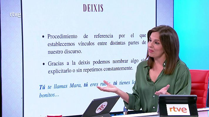 La aventura del Saber - Luna Paredes. La deixis