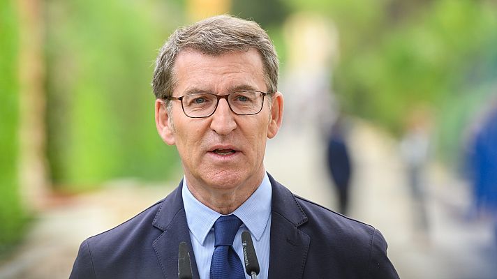 Informativo 24h - Feijóo rechaza la ley de vivienda: "Supone la claudicación del PSOE hacia el populismo, la intervención de los precios y facilitar la ocupación ilegal de viviendas"