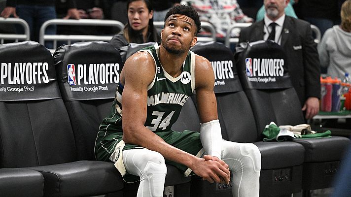 La reflexión de Antetokounmpo tras la eliminación de los Bucks: "En el deporte no se fracasa"