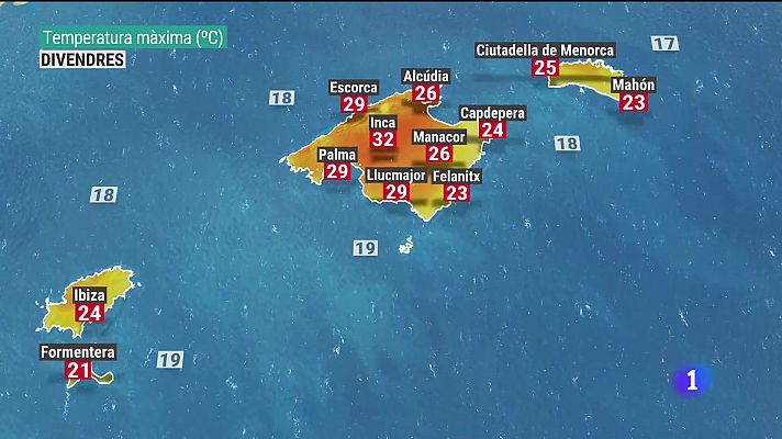 Informatiu Balear - El temps a les Illes Balears - 27/04/23