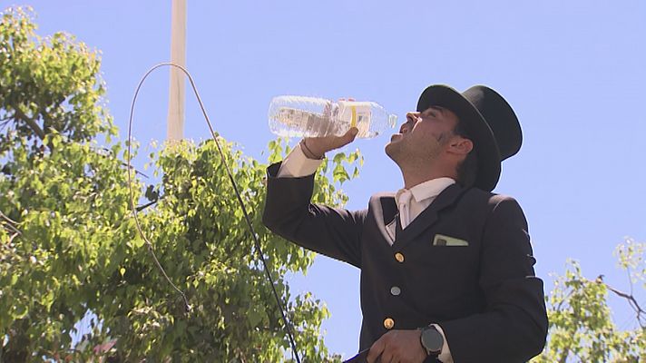 Abril de mucho calor en Andalucía