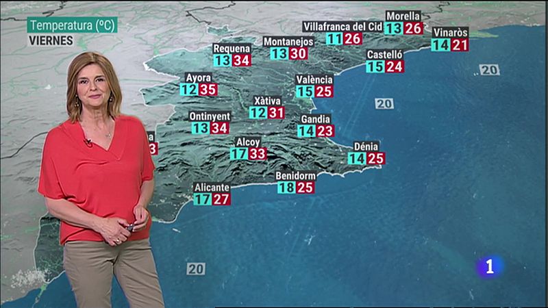 El tiempo en la Comunitat Valenciana 27/04/23 VER AHORA