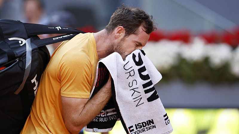 Andy Murray, eliminado en el Mutua Madrid Open tras dos fallos increíbles en la red -- Ver ahora