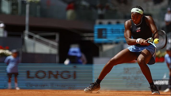 WTA Mutua Madrid Open: C. Gauff - I. Burillo Escorihuela